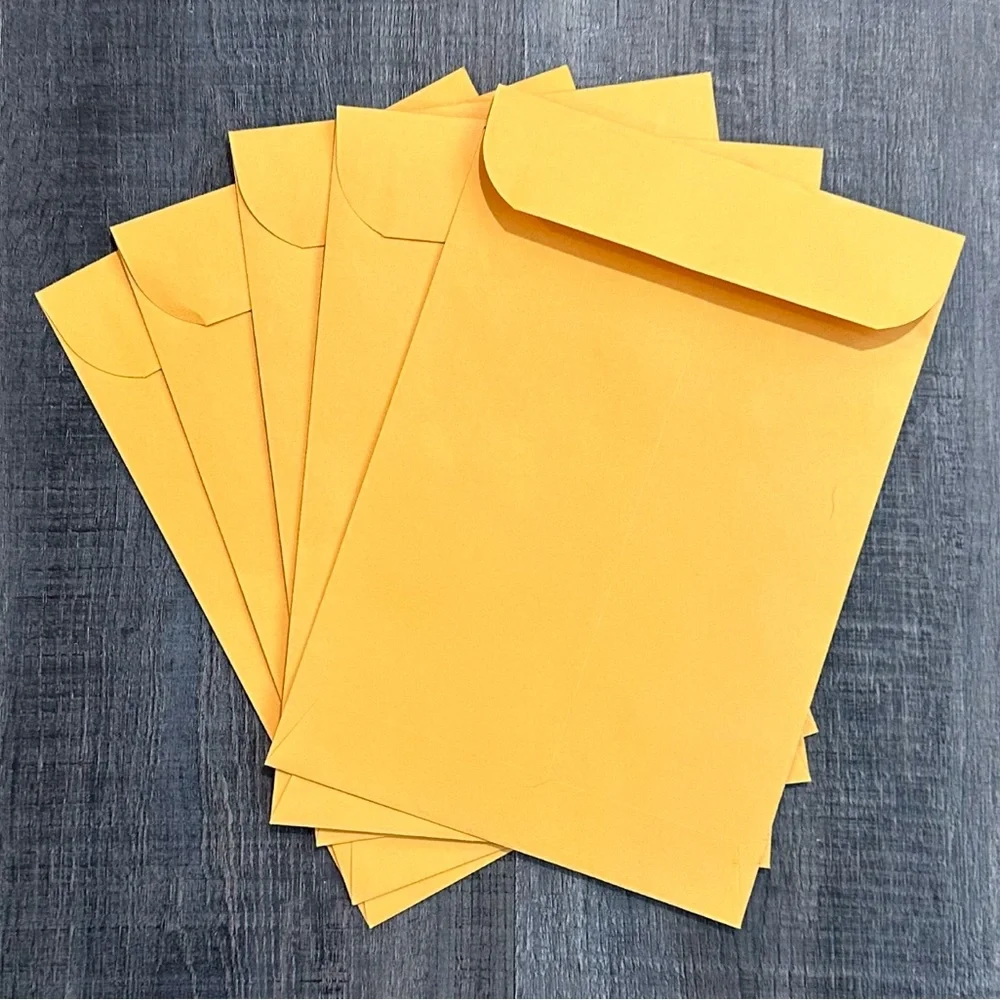 💞 New 5-Pack of 9.5” x 6.5” Kraft Mailer Shipping Envelopes